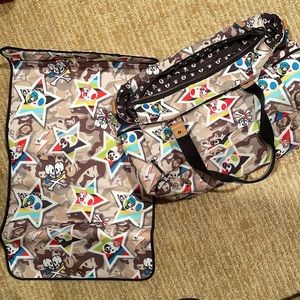 tokidoki Baby Bag (Mimiteca pattern, baby change pad included)NWOT